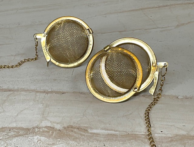 Gold Mesh Tea Defuser